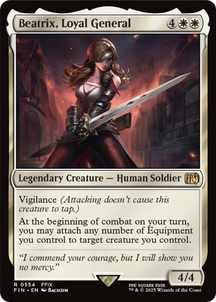 Beatrix, Loyal General [FINAL FANTASY] | Gate City Games LLC