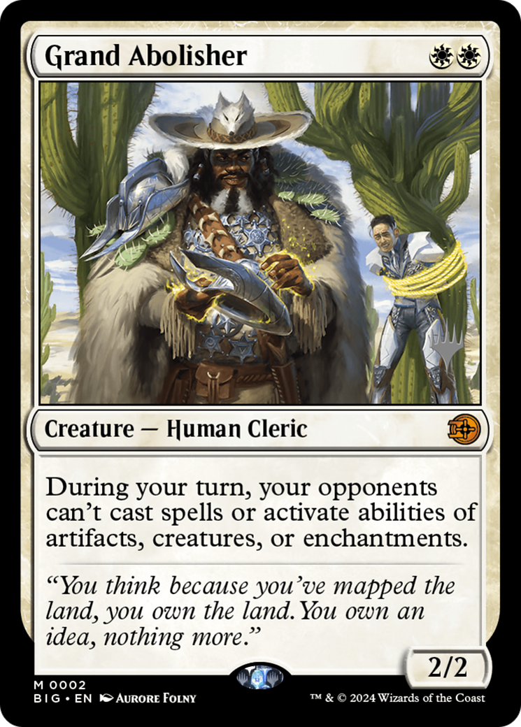 Grand Abolisher [Lorwyn Eclipsed Promos] | Gate City Games LLC