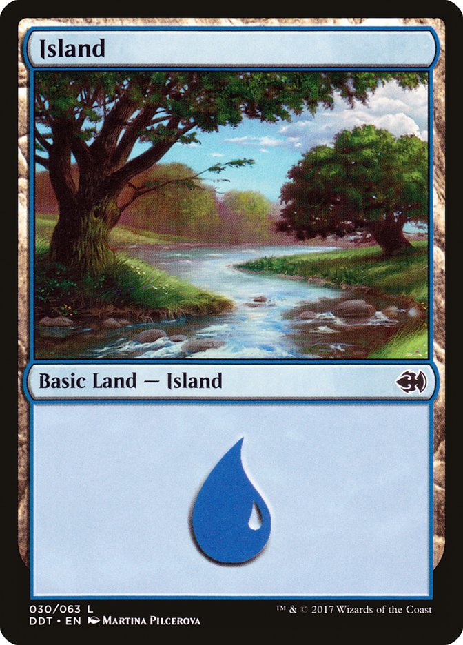 Island (30) [Duel Decks: Merfolk vs. Goblins] | Gate City Games LLC