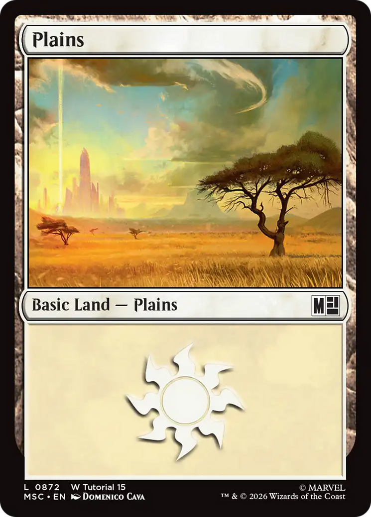 Plains (0872) [Marvel Super Heroes Commander] | Gate City Games LLC