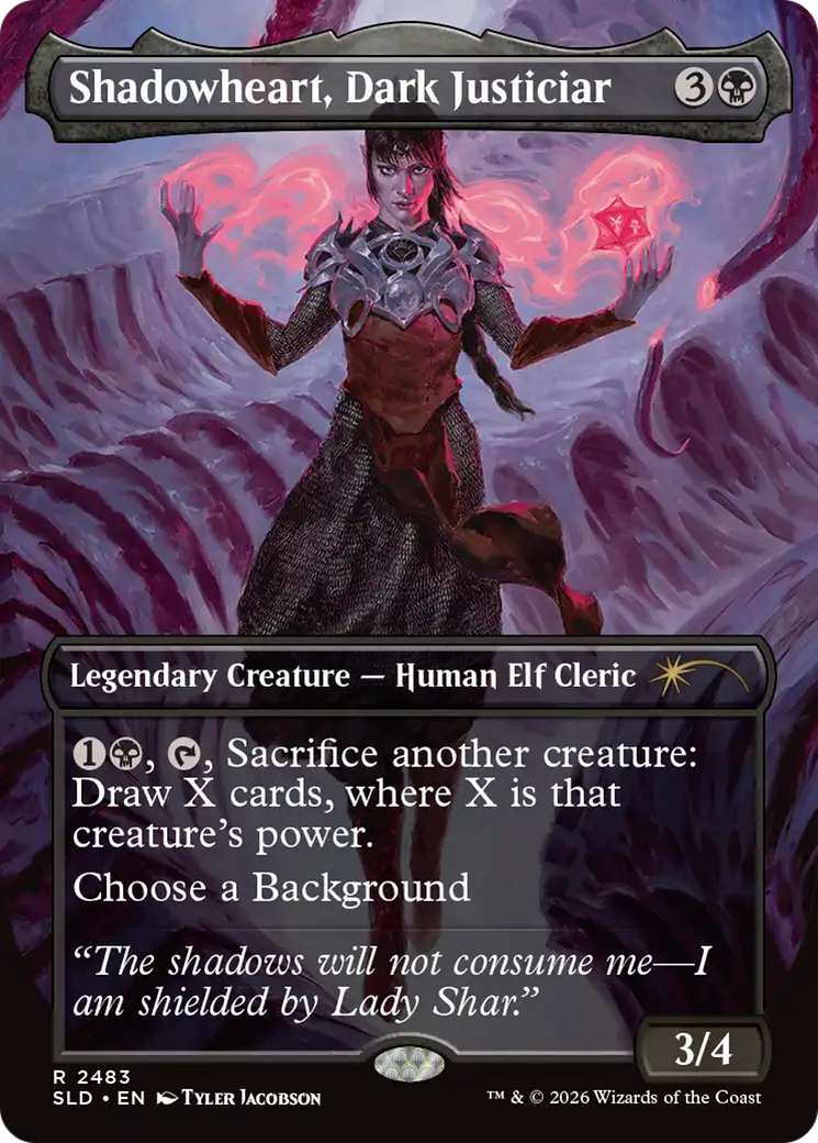 Shadowheart, Dark Justiciar [Secret Lair Drop Series] | Gate City Games LLC