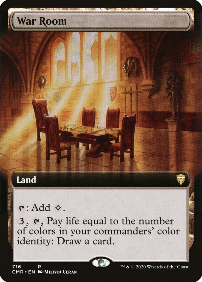War Room (Extended Art) [Commander Legends] | Gate City Games LLC