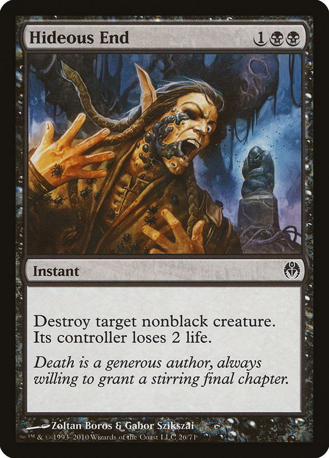 Hideous End [Duel Decks: Phyrexia vs. the Coalition] | Gate City Games LLC