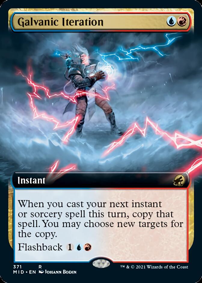 Galvanic Iteration (Extended Art) [Innistrad: Midnight Hunt] | Gate City Games LLC