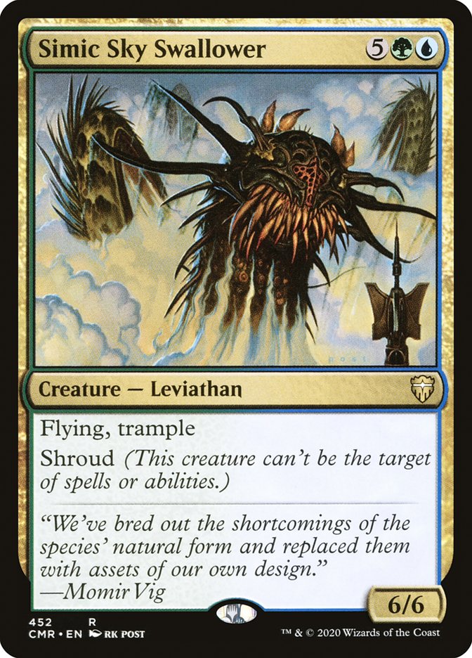 Simic Sky Swallower [Commander Legends] | Gate City Games LLC