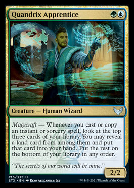 Quandrix Apprentice [Strixhaven: School of Mages] | Gate City Games LLC