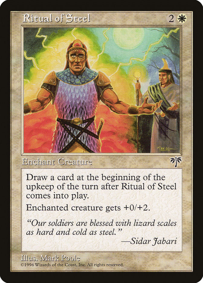 Ritual of Steel [Mirage] | Gate City Games LLC