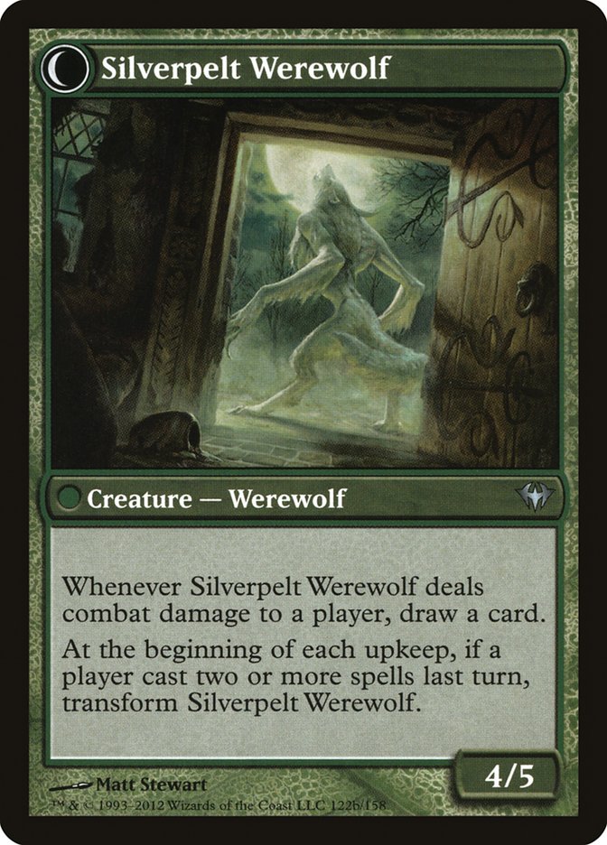 Lambholt Elder // Silverpelt Werewolf [Dark Ascension] | Gate City Games LLC
