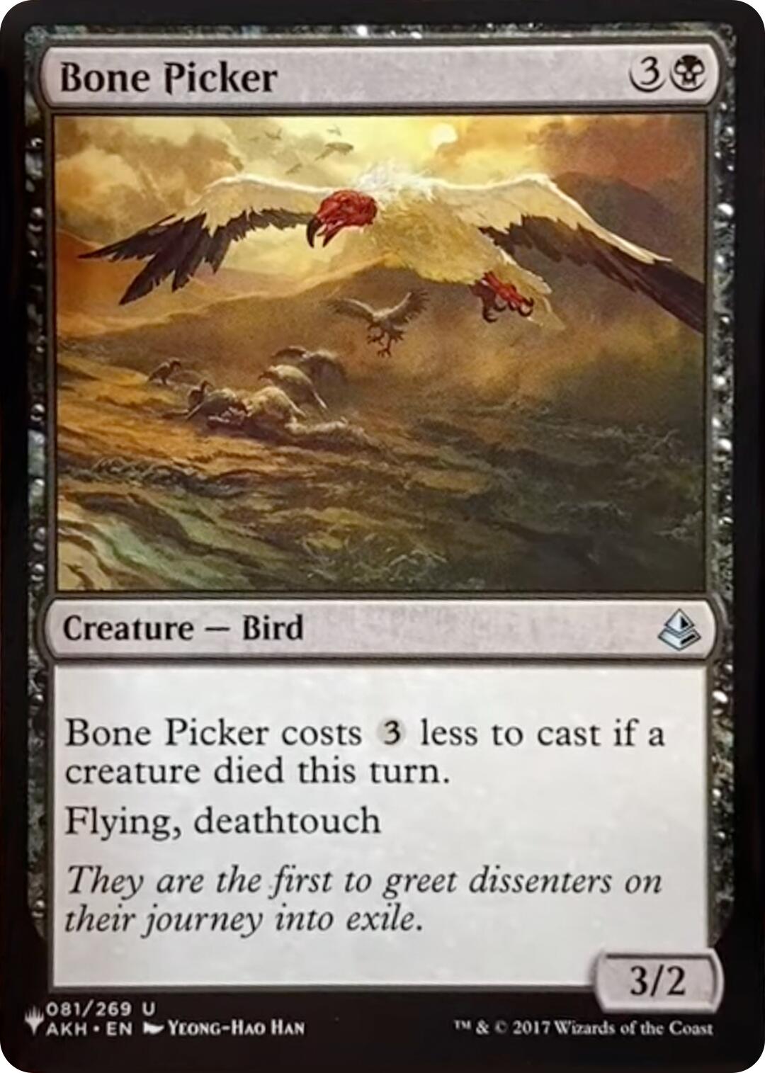 Bone Picker [The List] | Gate City Games LLC