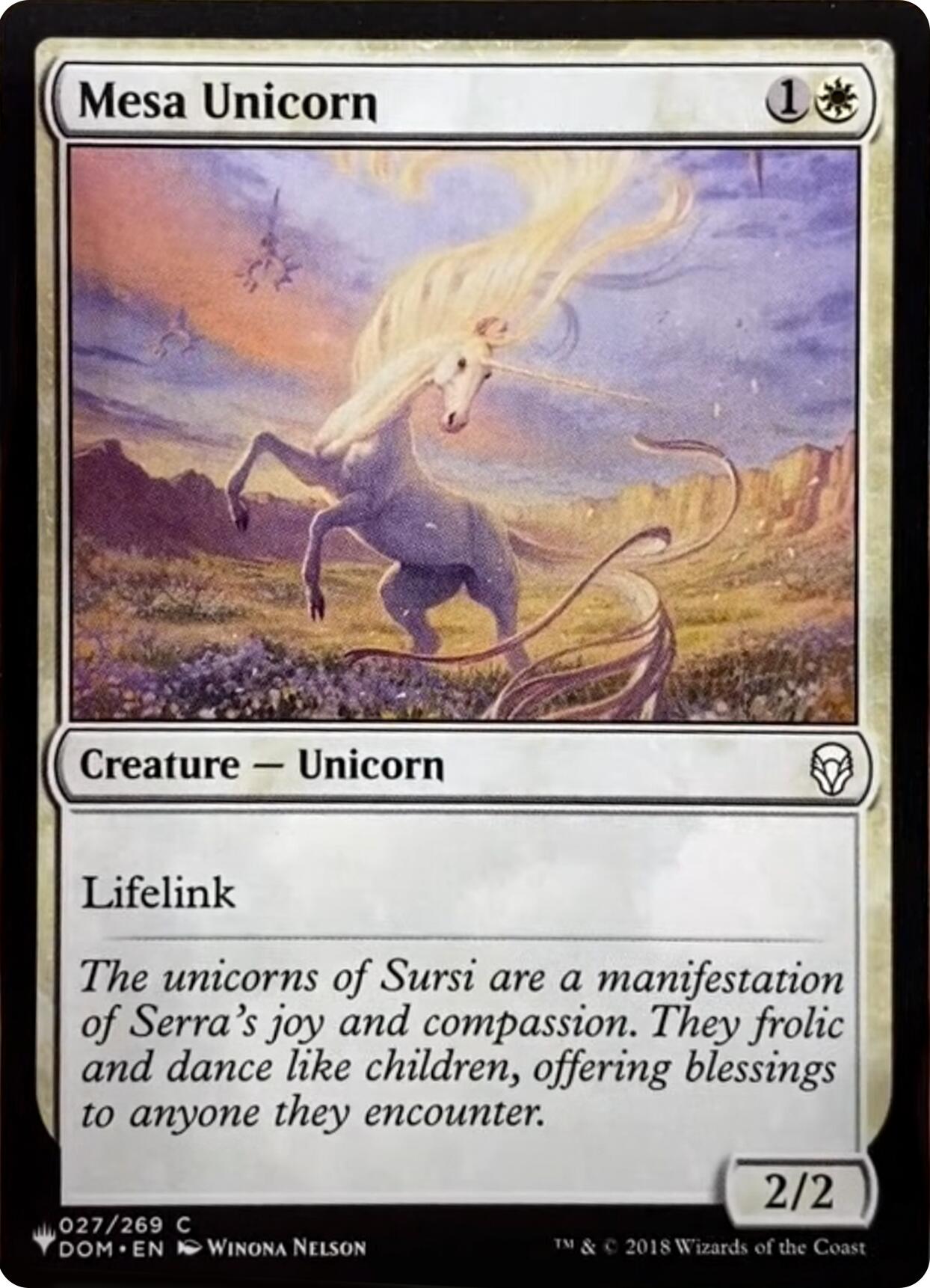 Mesa Unicorn [The List] | Gate City Games LLC