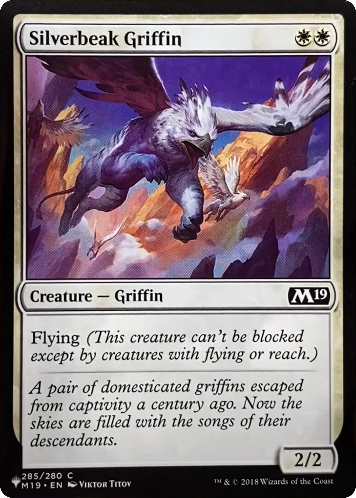 Silverbeak Griffin [The List] | Gate City Games LLC