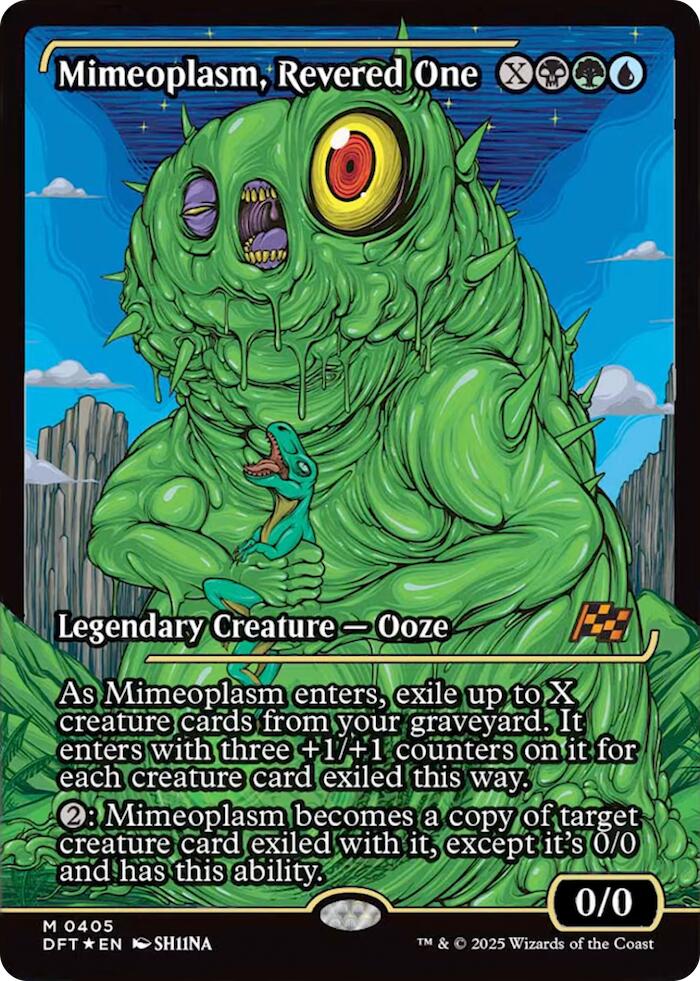 Mimeoplasm, Revered One (Showcase) (Japanese) [Aetherdrift] | Gate City Games LLC