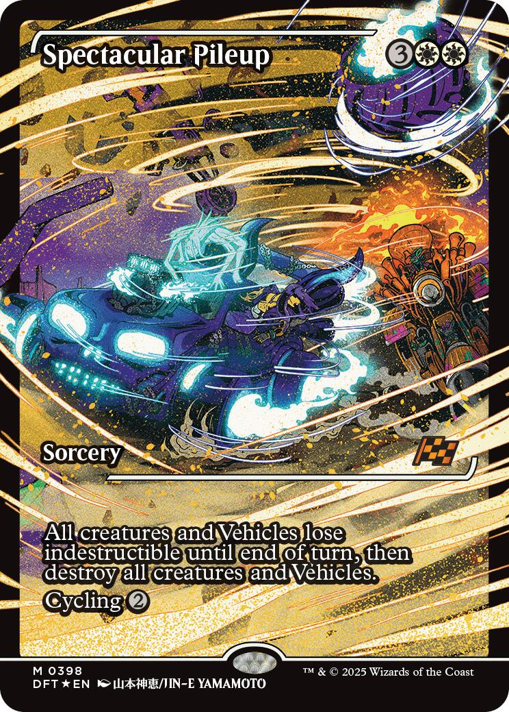 Spectacular Pileup (Showcase) (Japanese) [Aetherdrift] | Gate City Games LLC