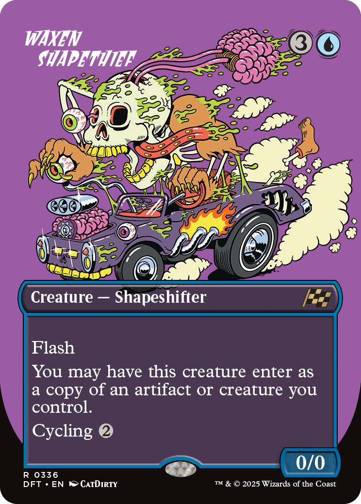 Waxen Shapethief (Borderless) [Aetherdrift] | Gate City Games LLC