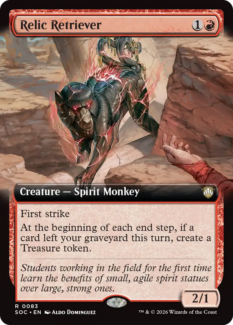 Relic Retriever (Extended Art) [Secrets of Strixhaven Commander] | Gate City Games LLC
