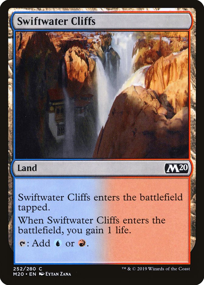Swiftwater Cliffs [Core Set 2020] | Gate City Games LLC