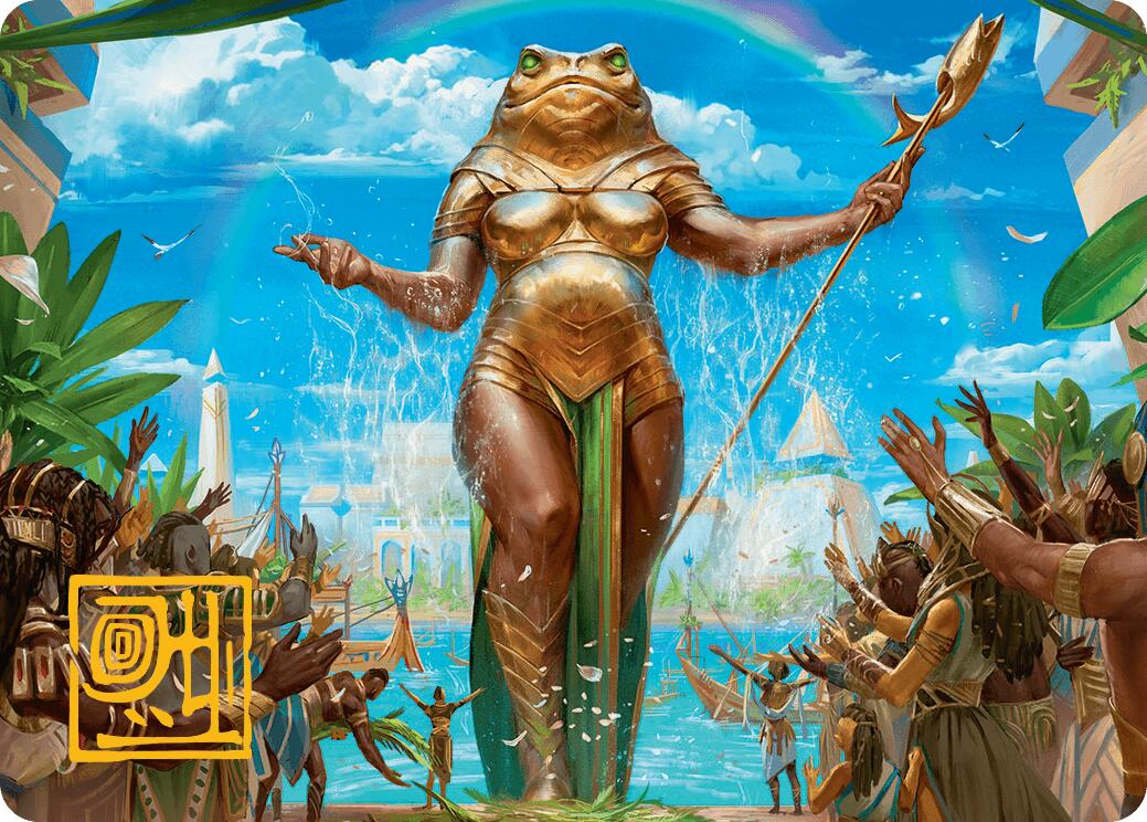 Sab-Sunen, Luxa Embodied Art Card (Gold-Stamped Signature) [Aetherdrift Art Series] | Gate City Games LLC