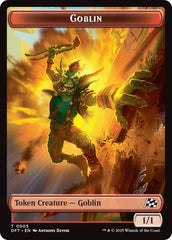 Goblin // Thopter (0010) Double-Sided Token [Aetherdrift Tokens] | Gate City Games LLC