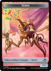 Servo // Thopter (0009) Double-Sided Token [Aetherdrift Tokens] | Gate City Games LLC