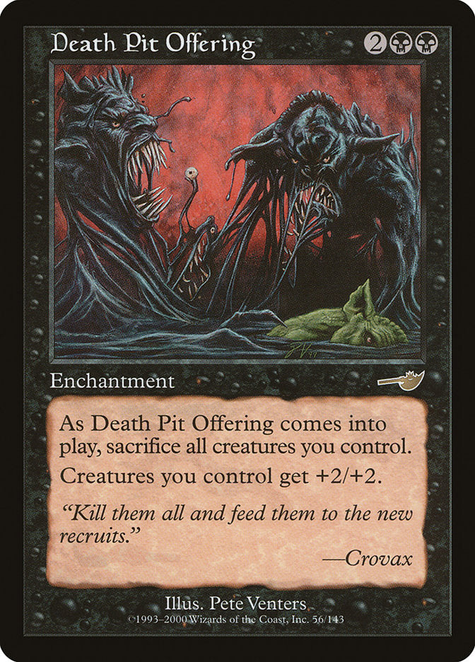 Death Pit Offering [Nemesis] | Gate City Games LLC