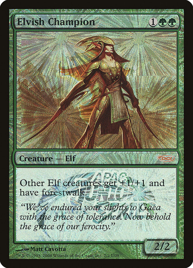 Elvish Champion [Junior APAC Series] | Gate City Games LLC