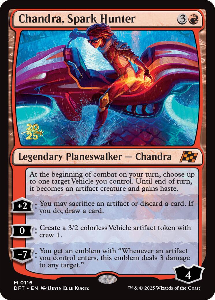 Chandra, Spark Hunter [Aetherdrift Prerelease Promos] | Gate City Games LLC