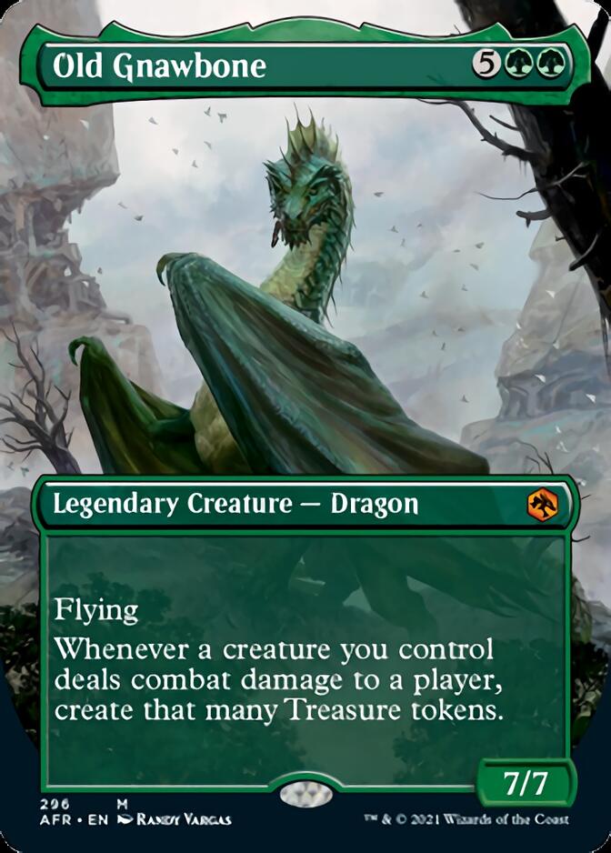 Old Gnawbone (Borderless Alternate Art) [Dungeons & Dragons: Adventures in the Forgotten Realms] | Gate City Games LLC