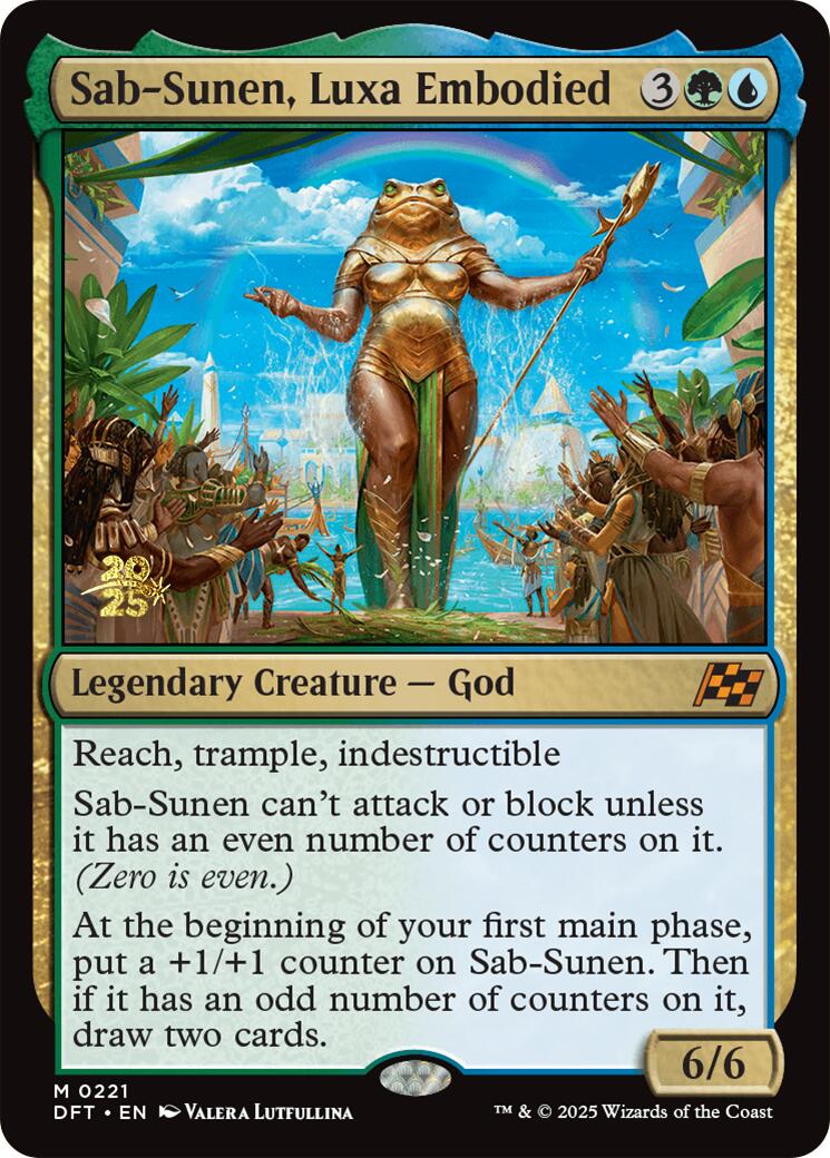 Sab-Sunen, Luxa Embodied [Aetherdrift Prerelease Promos] | Gate City Games LLC