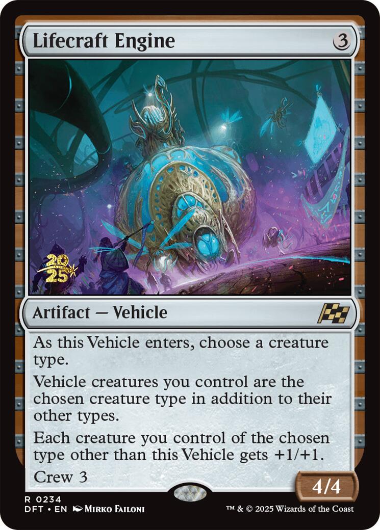 Lifecraft Engine [Aetherdrift Prerelease Promos] | Gate City Games LLC