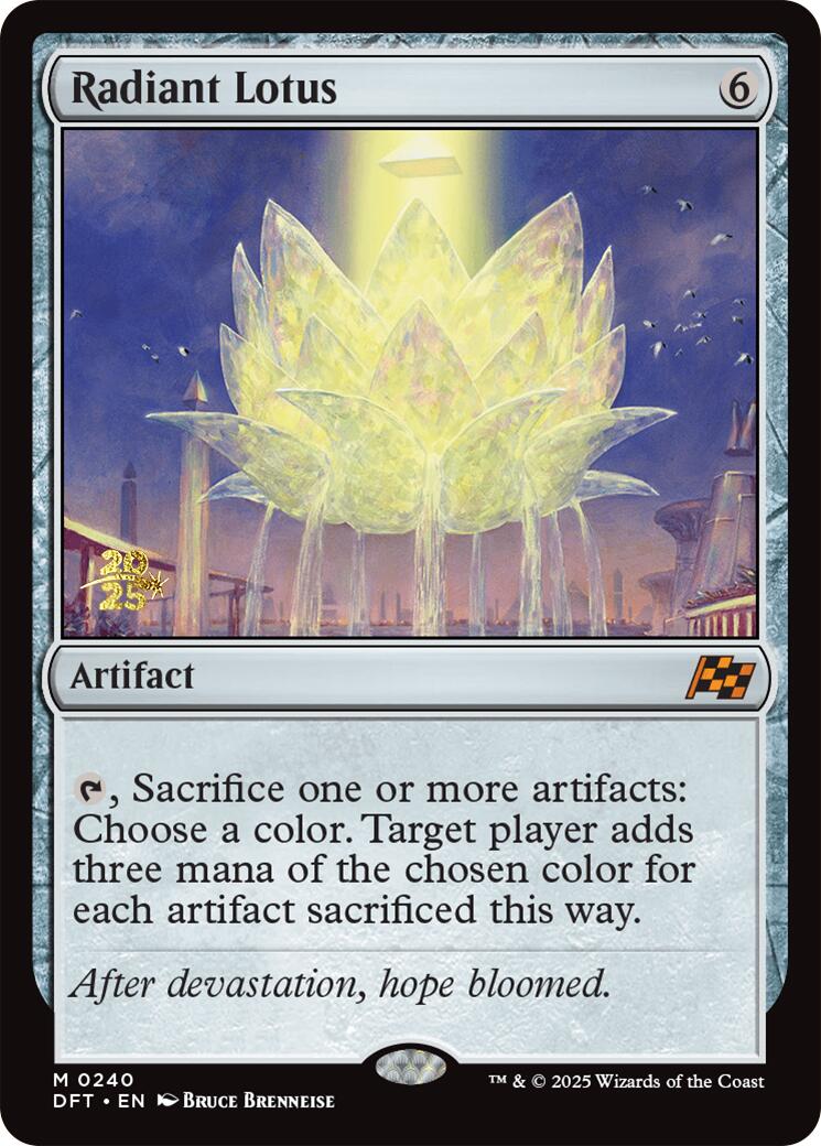 Radiant Lotus [Aetherdrift Prerelease Promos] | Gate City Games LLC