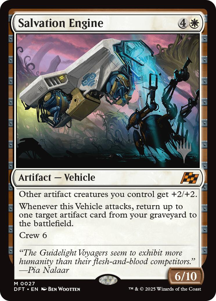 Salvation Engine [Aetherdrift Promos] | Gate City Games LLC