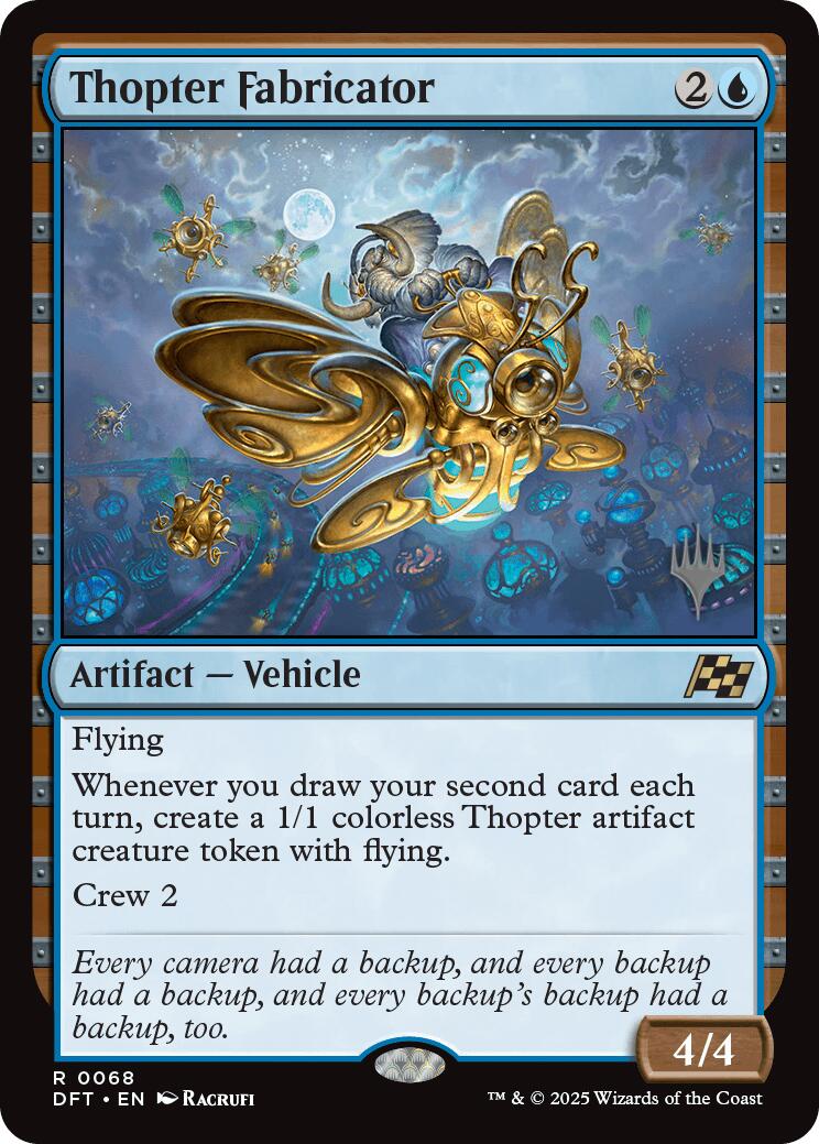 Thopter Fabricator [Aetherdrift Promos] | Gate City Games LLC