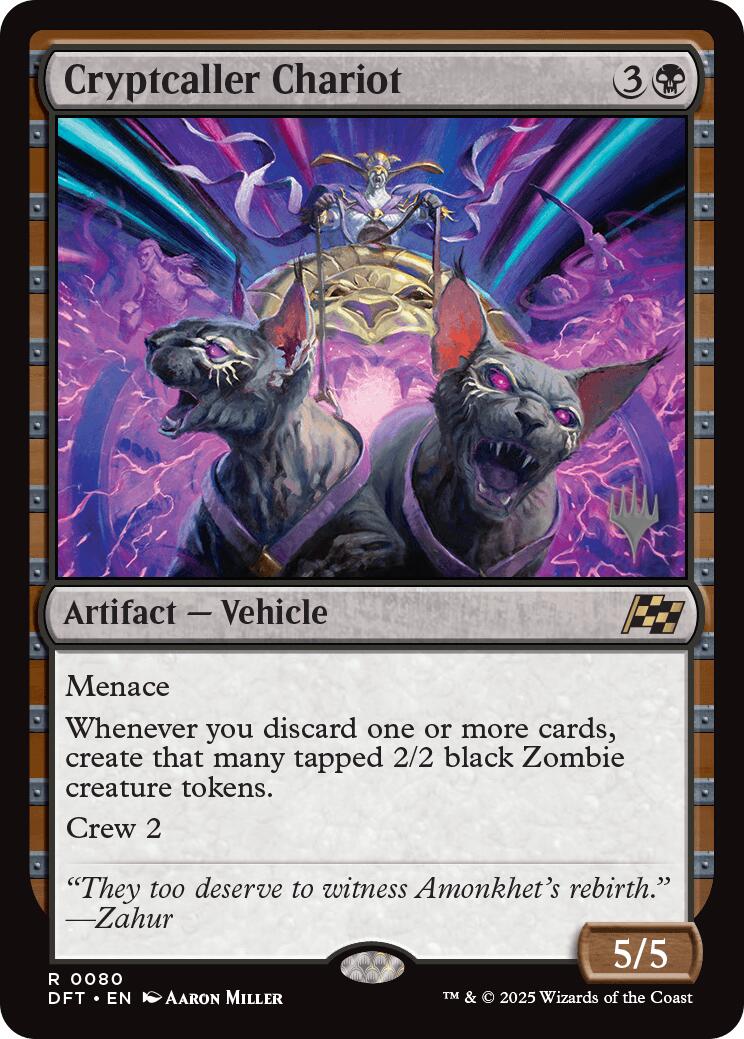 Cryptcaller Chariot [Aetherdrift Promos] | Gate City Games LLC