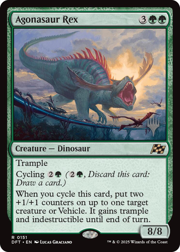 Agonasaur Rex [Aetherdrift Promos] | Gate City Games LLC