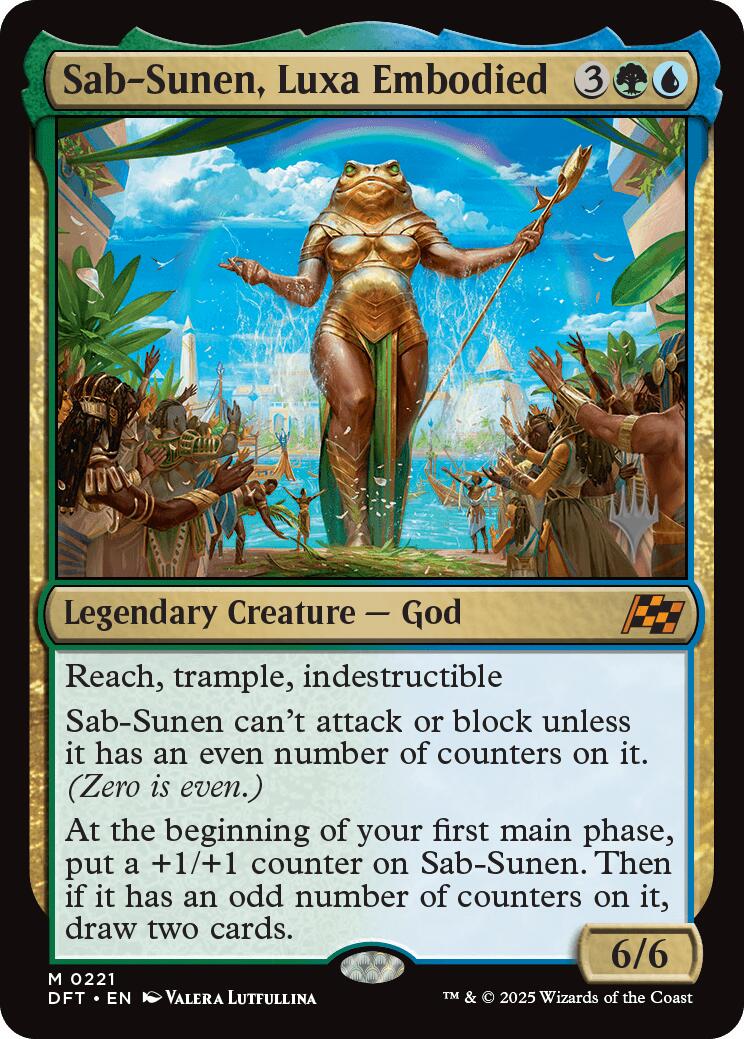 Sab-Sunen, Luxa Embodied [Aetherdrift Promos] | Gate City Games LLC