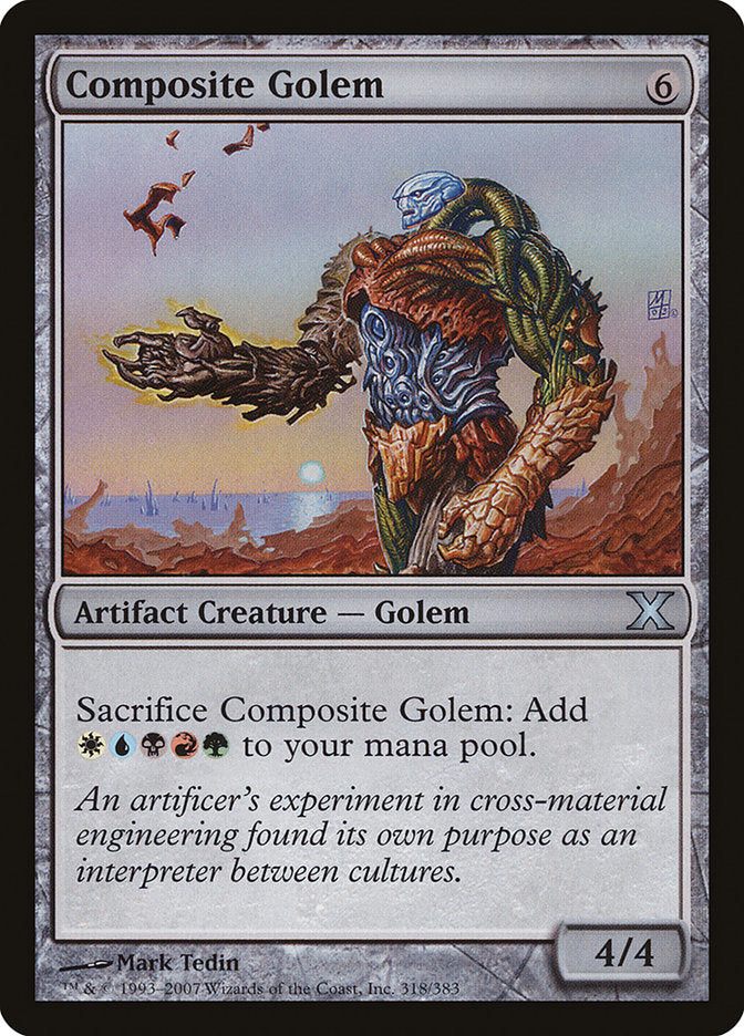 Composite Golem [Tenth Edition] | Gate City Games LLC