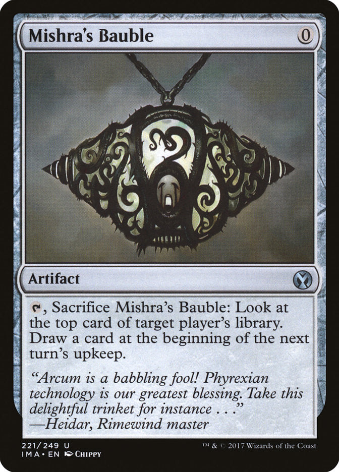Mishra's Bauble [Iconic Masters] | Gate City Games LLC