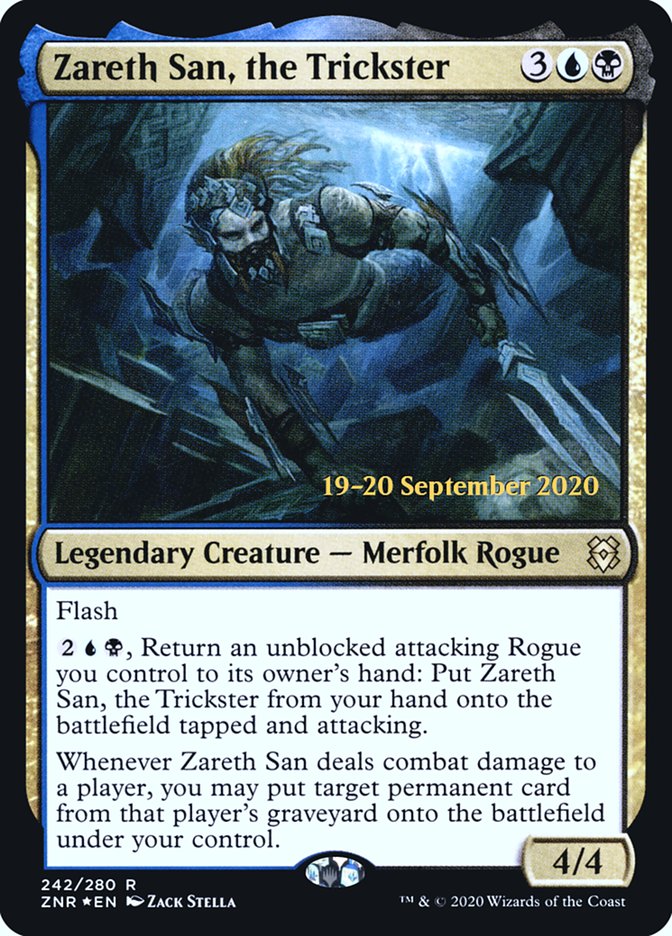 Zareth San, the Trickster [Zendikar Rising Prerelease Promos] | Gate City Games LLC