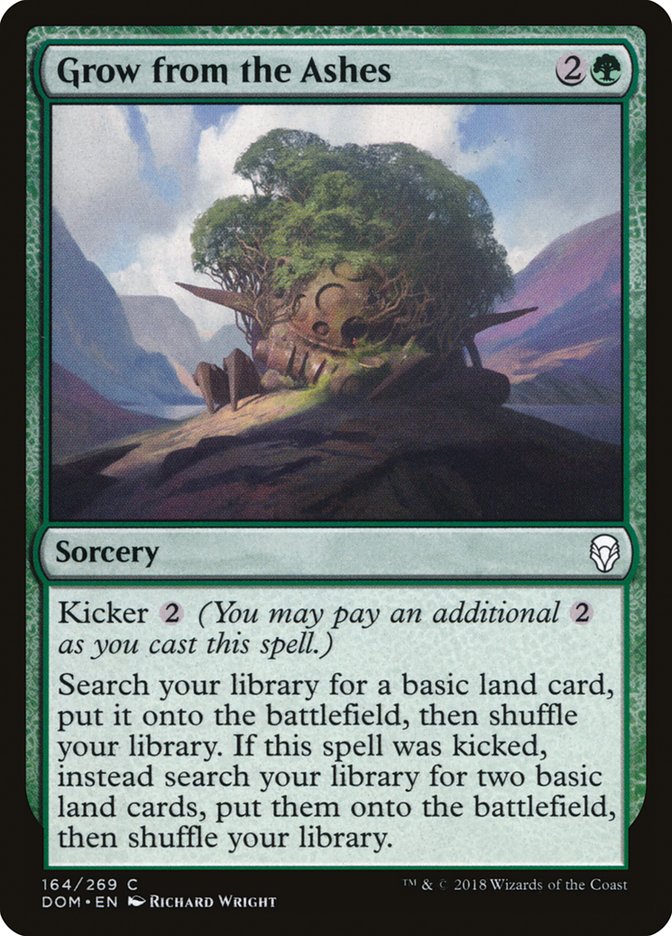 Grow from the Ashes [Dominaria] | Gate City Games LLC