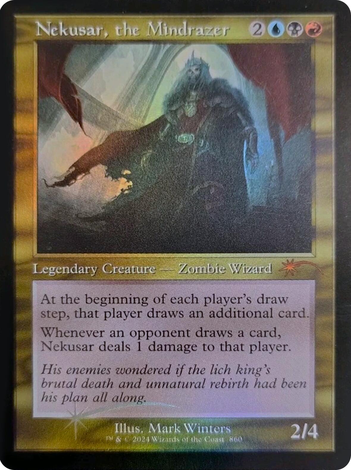 Nekusar, the Mindrazer (Retro Frame) [Secret Lair Drop Series] | Gate City Games LLC