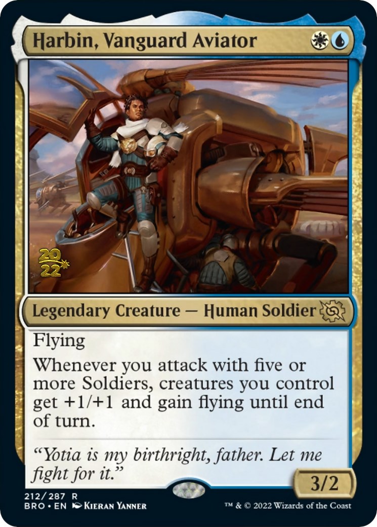 Harbin, Vanguard Aviator [The Brothers' War Prerelease Promos] | Gate City Games LLC