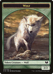 Spider // Wolf Double-Sided Token [Commander 2015 Tokens] | Gate City Games LLC