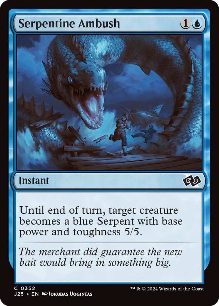 Serpentine Ambush [Foundations Jumpstart] | Gate City Games LLC