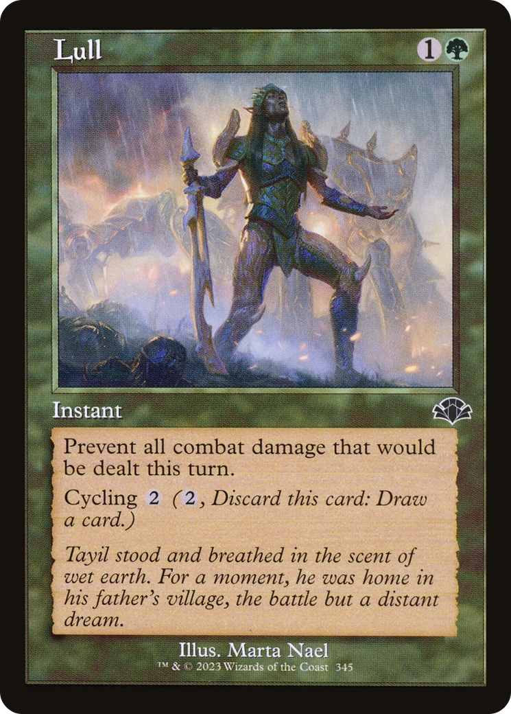 Lull (Retro) [Dominaria Remastered] | Gate City Games LLC