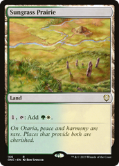 Sungrass Prairie [Phyrexia: All Will Be One Commander] | Gate City Games LLC