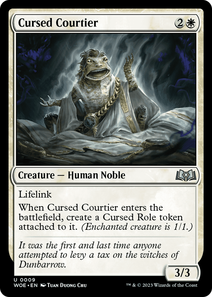 Cursed Courtier [Wilds of Eldraine] | Gate City Games LLC