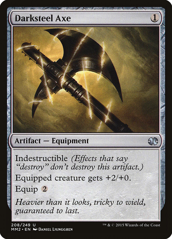 Darksteel Axe [Modern Masters 2015] | Gate City Games LLC