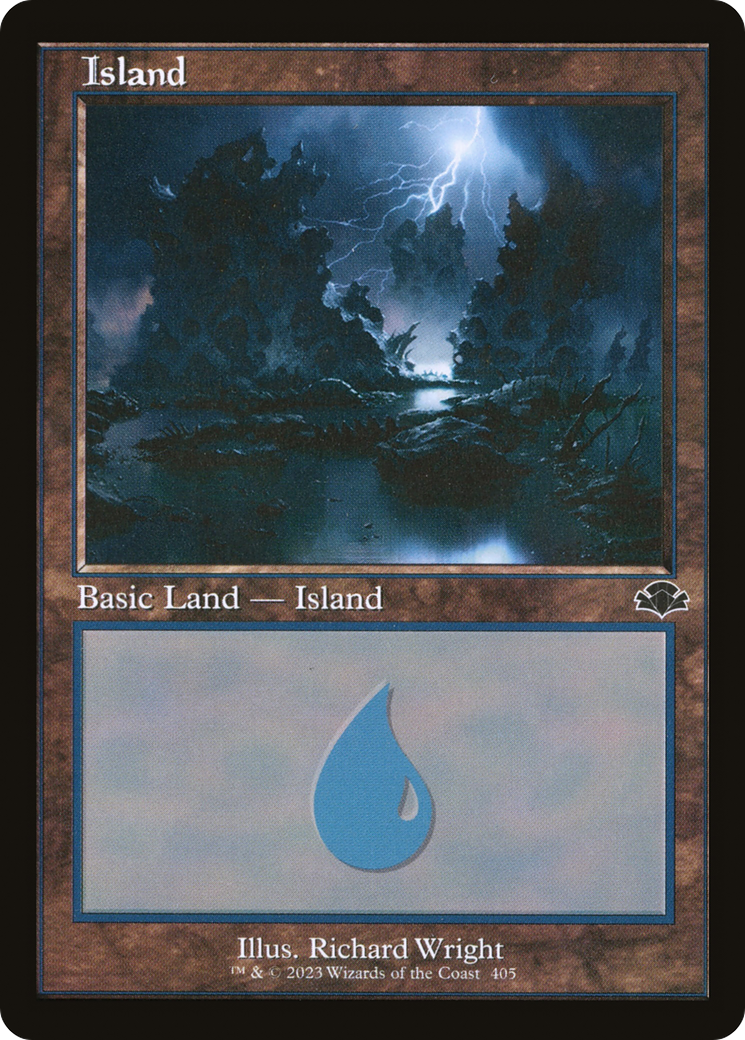 Island (405) (Retro) [Dominaria Remastered] | Gate City Games LLC