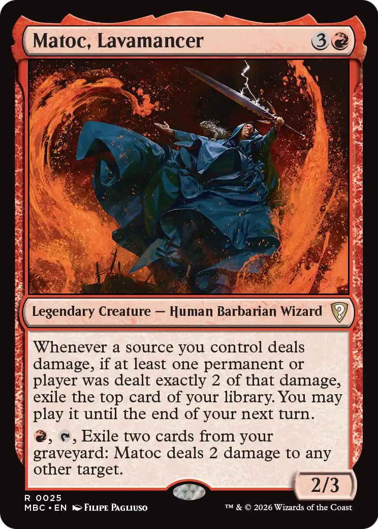 Matoc, Lavamancer [Mystery Booster: Commander Edition] | Gate City Games LLC