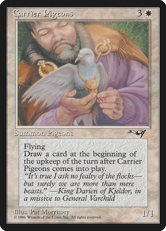 Carrier Pigeons (Holding Pigeon) [Alliances] | Gate City Games LLC